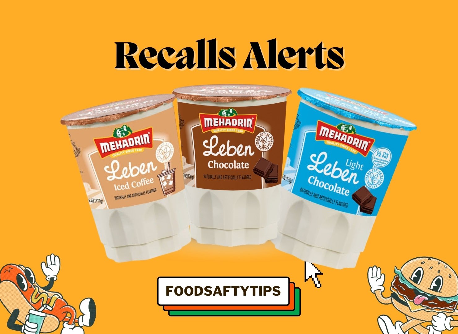 Food Recall Alert Mehadrin Chocolate Leben